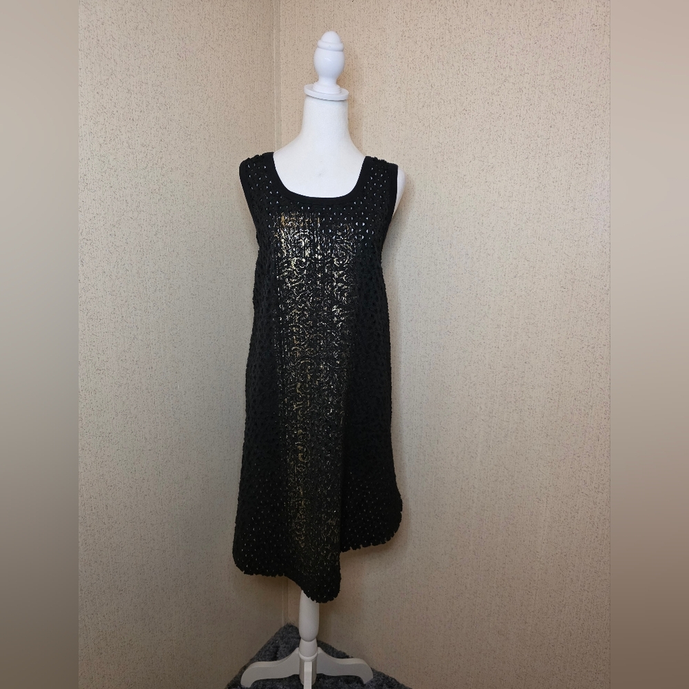 Vintage Vivienne Westwood 1970 "Anglomania" Patterned-Jacquard Merchant Dress